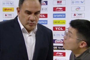 宁波主帅：在主场一直调动大家的积极性 原本希望是一场大胜