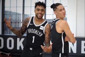 时移世易！拉塞尔上次刚来篮网的时候 后场搭档还是林书豪