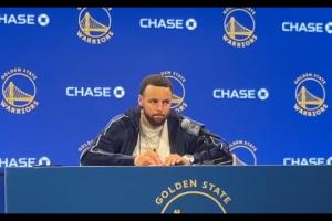 库里：现在看来我们很平庸但西部差距没那么大 赢5&6场就能追上