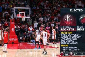 吧友们觉得 火箭热火大冲突 会遭到什么处罚？