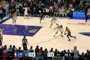 哈登关键犯规！米西2罚1中裁判误吹违例变跳球！哈登2罚结束