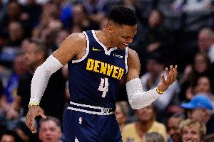 马龙你可长点心吧！威少本赛季首发掘金8胜2负 反之10胜11负