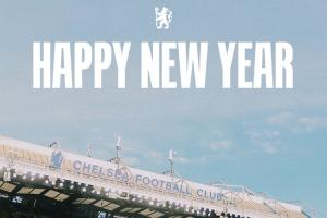 车迷新年快乐！英国时间0点刚过，切尔西官方发文祝贺新年