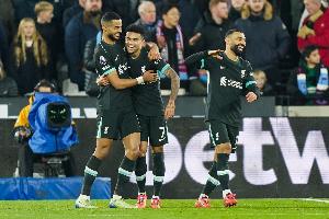 能排全欧第几？红军锋线群：萨拉赫20球、迪亚斯12球、加克波11球