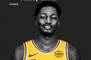 湖人官方：芬尼-史密斯穿17号球衣 米尔顿穿20号