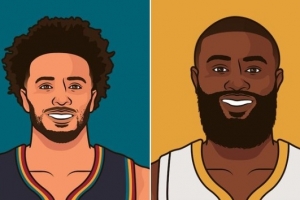 美媒：布朗场均28.7+6.9+5.1 坎宁安23.9+5.5+9.9 选谁一阵？