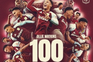 沃特金斯：很高兴在维拉打进百球，晋级欧联半决赛是了不起的成就