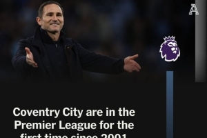 时隔25年重返英超！考文垂8年内从第四级别联赛到英超