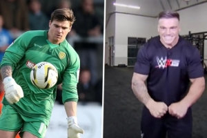 英媒：前英格兰门将曾转行WWE做摔跤手，兼职男模登上时尚杂志