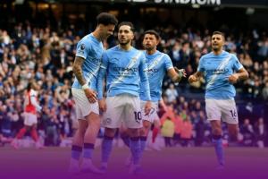 连续2轮被伤口撒盐…曼城球迷赛后对阿森纳球迷高唱：又是第2咯