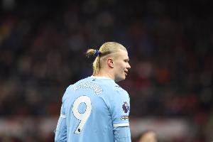 哈兰德英超对阵Big6进球数：vs曼联8球最多，vs阿森纳6球次席