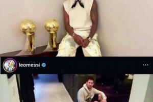 国外网友：对比24岁时梅西和维尼修斯获得的奖杯